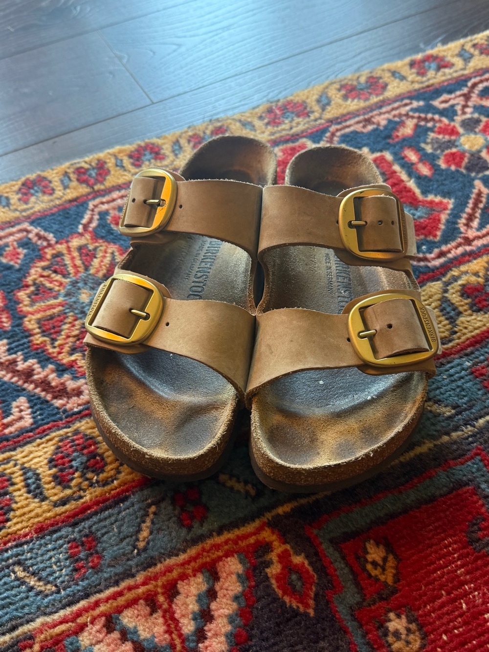 Birkenstock big buckle sandal in sandcastle